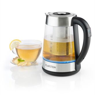 Klarstein Klarstein Ostfries Hervidor De Agua 2 En 1 Tetera 1,7l 2200w Led Acero Inoxidable Cristal