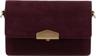 Pourchet Dames, Tassen, Rood, Maat: ONE Size Su&egrave;de