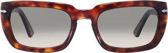 Persol Grey Gradient Rectangular Unisex Sunglasses PO3367S 24/71 54