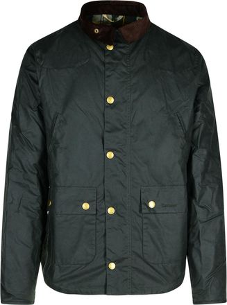 Barbour Reelin Green Cotton Jacket