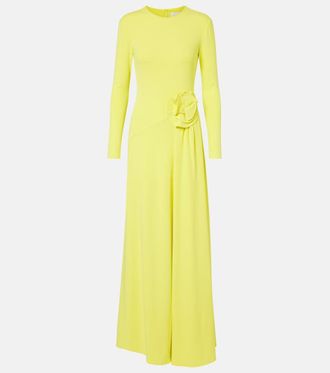 Roland Mouret Vestido de fiesta con apliques florales