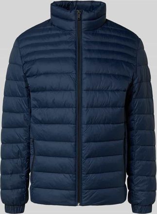 Boss Orange by Hugo Boss BOSS Orange Slim Fit Steppjacke mit Label-Patch Modell ODEN2 in Marine, Größe 46