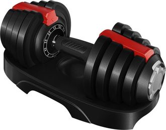 Yaheetech Yaheetech - Kit Mancuerna Ajustable 3 En 1 Pesas Y Mancuernas Ajuste R&aacute;pido De 1,5-18kg/3 A 24kg/2-40kg Con 3 Modos Mancuerna & Kettlebell & Barbell P