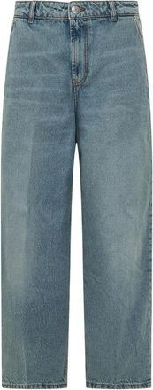 Ami Jeans, Dames, Blauw, W26, Katoen, Balloon Fit Jeans