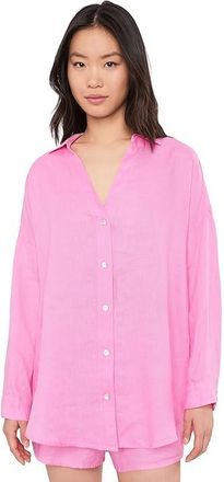 L*Space Rio Tunic Womens Clothing Hottest Pink : XS/SM, Cotton/Viscose