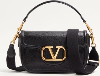 Valentino Garavani Valentino Garavani Alltime Grainy Calfskin Shoulder Bag Wo