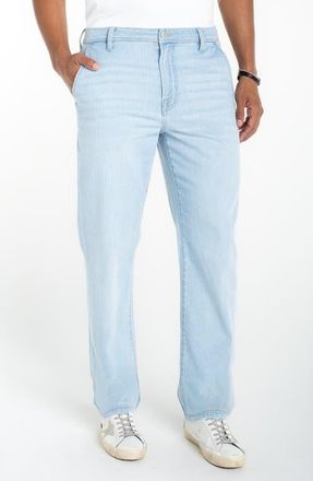 Liverpool L.A. Sutton Loose Fit Straight Leg Jeans in Essex at Nordstrom, Size 38 X 30