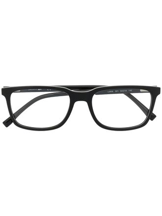 Lacoste square-frame glasses - men - Acetate - 57 - Black