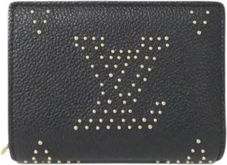 Louis Vuitton Pre-owned Bi-fold Portemonnee - unisex - Vintage Accessoires - Zwart - ONE Size - Leer - Vintage