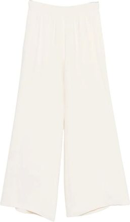 Fabiana Filippi Broeken, Dames, Wit, XS, Stijlvolle Pant Pad 225F291 D870 0145