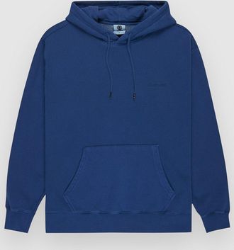 Element Lowcase Pigment Po Hoodie blau