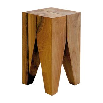 e15 e15 ST04 Backenzahn - Bijzettafel - eiken geolied/27x27x47cm