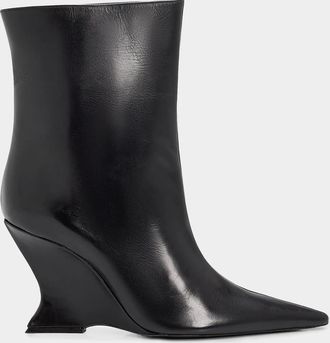 Schutz Siena 115MM Leather Booties