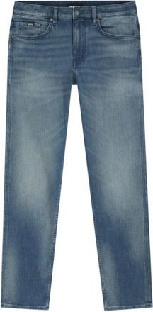 HUGO BOSS Delaware Slim-Fit Jeans - Heren - Slim Fit Jeans - Blauw - W32 L34 - Katoen - Jeans