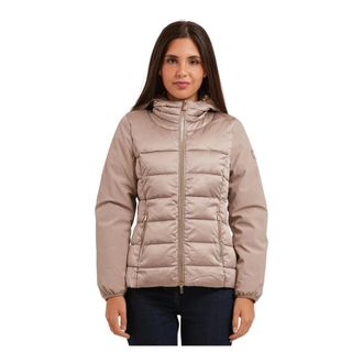 Yes-Zee Chaqueta corta acolchada J045 M500 - Jackets - Mujer - Beige - 2XL