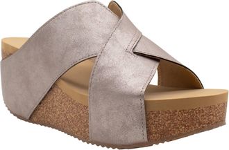 Volatile Womens Firefly Sandal In Pewter