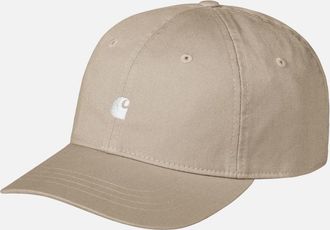 Carhartt Work in Progress Mens Carhartt WIP Madison Logo Cap - Leather Rinsed - Brown - Size: ONE size