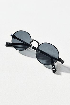 Le Specs Poseidon Oval Sunglasses