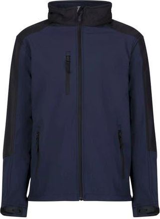 Regatta Reid Softshell Wind Resistant Water Repellent Jacket in Navy Blue at Nordstrom, Size Xxx-Large