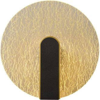 OEM Aplique De Pared Vintage Para Interiores, Aplique De Pared Acr&iacute;lico, Aplique De Pared Dorado, L&aacute;mpara Redonda, L&aacute;mpara De Pared Led, Aplique De Pared 