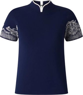 Shanghai Tang Tang Qipao top - Blauw