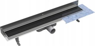 OEM Desag&uuml;e Virgo Next Black 60, Desag&uuml;e Lineal Negro, Besco