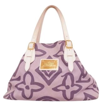 Louis Vuitton Pre-owned Tote Bags, female, Purple, Size: ONE SIZE Pre-owned Tote Bag