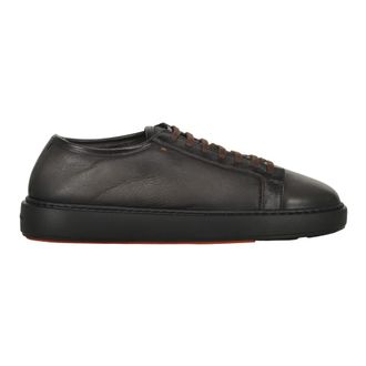 Santoni Sneakers, male, Brown, Size: 10 1/2 US Low Sneakers