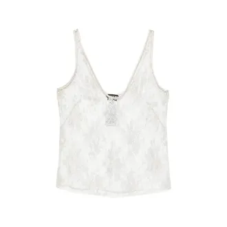 Tom Ford Lace-overlay Top
