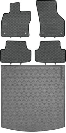 OEM Juego De Alfombrillas De Goma Para Coche Y Alfombrilla Para Maletero Para Seat Leon Iv St Kombi A Partir De Marzo De 2020