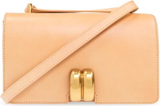 By Malene Birger Noval Schoudertas - Dames - Schoudertassen - Beige - ONE Size - Leer - Tassen