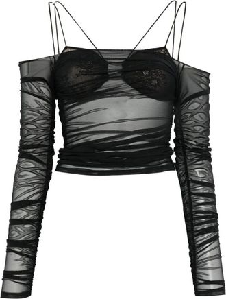 Amazu&igrave;n Mujer, Camisetas, Negro, Talla: ONE Size