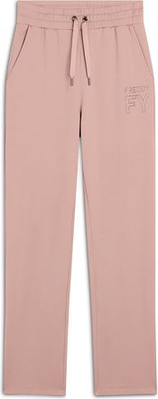 Freddy Pantalone Donna in Felpa Viscosa con Logo FY in Strass