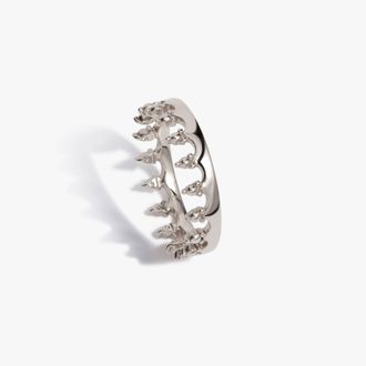 Annoushka Crown 18ct White Gold Ring