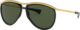 Ray-Ban RB2219 901/31 Mens Sunglasses Black Size 59