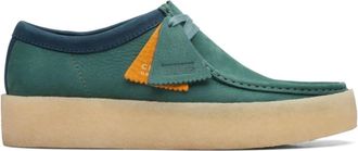 Clarks Notebooks - Heren - Veterschoenen - Blauw - 42 EU - Schoenen