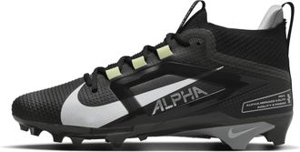 Nike Mens Alpha Menace 4 Elite Football Cleats in Black | FD7036-001