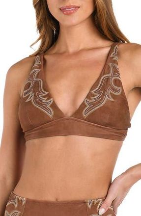 L'agence Lexie Bolero Bikini Top in Bronze at Nordstrom Rack, Size X-Small