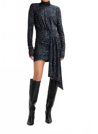 Essentiel Imortel Dress In Brown/black