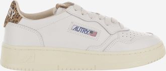 Autry Womens Sneakers Medalist Low White Leather Trainers