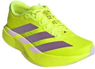 adidas Adizero Evo SL Running Shoe in Solar Yellow/Plum/Plum at Nordstrom, Size 6.5