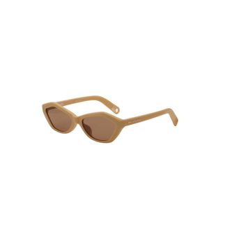 Jacquemus Sunglasses, female, Yellow, Size: ONE SIZE Bambino Sunglasses