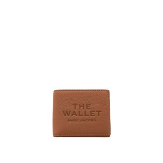 Marc Jacobs The Leather Billfold Wallet - male - Marc Jacobs - Wallets & Cardholders - Brown - ONE SIZE - Accessories