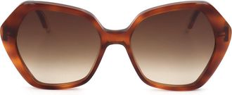 Silvian Heach Palma 20105 Womens Sunglasses Tortoiseshell Size 55