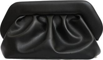 Themoir&egrave; Tassen - Dames - Clutches - Zwart - ONE Size - Leer - Tassen