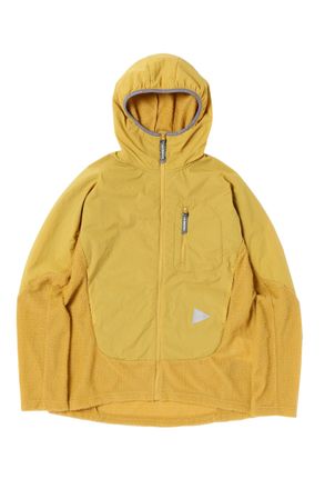 And Wander Alpha Direct Nylon Jacket With Fleece Inserts And Reflective Detailing
