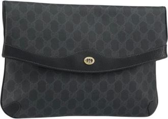 Gucci Pre-owned Clutches, female, Black, Size: ONE SIZE Pre-owned Plastic Clutch
