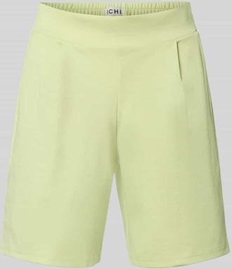 Ichi Shorts mit elastischem Bund Modell Kate in Hellgruen, Gr&ouml;&szlig;e XXL