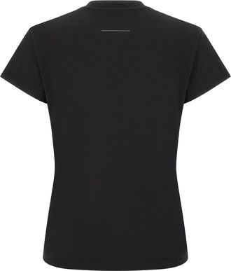 Maison Margiela Numeric Signature Patch T-shirt - Black