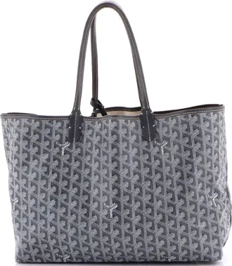 Goyard Saint Louis Tote Coated Canvas PM